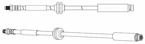 CEF 512805 Brake Hose 512805