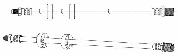 CEF 512844 Brake Hose 512844