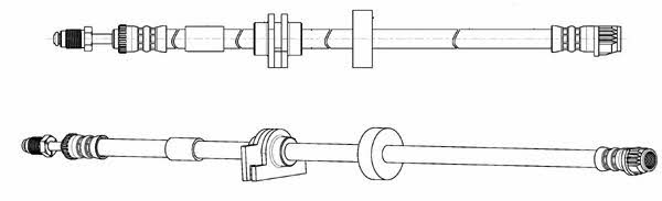 CEF 512851 Brake Hose 512851