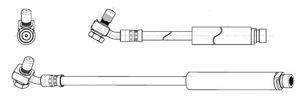 CEF 514634 Brake Hose 514634