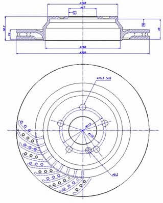 Car 142.1679 Brake disc 1421679