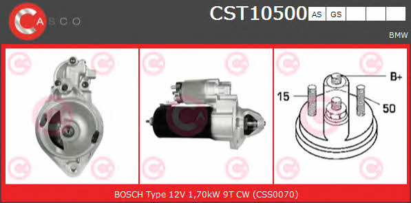 Casco CST10500AS Starter CST10500AS
