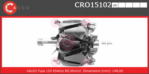 Casco CRO15102AS Rotor generator CRO15102AS