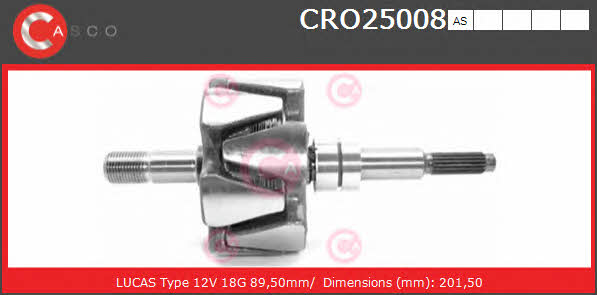 Casco CRO25008AS Rotor generator CRO25008AS