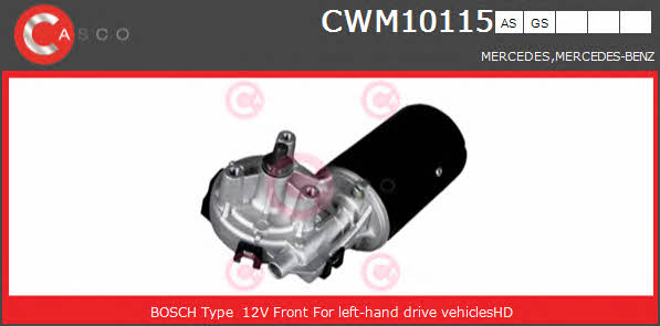 Casco CWM10115AS Wipe motor CWM10115AS