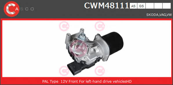 Casco CWM48111AS Wipe motor CWM48111AS