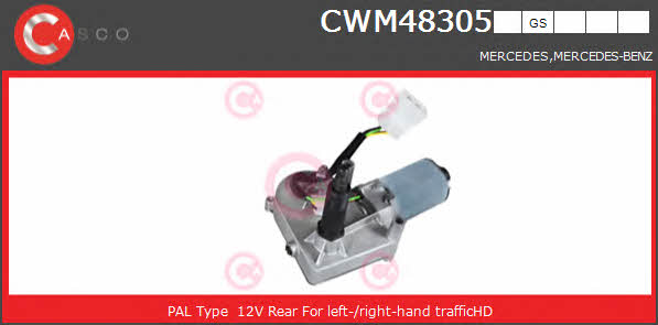 Casco CWM48305GS Wipe motor CWM48305GS