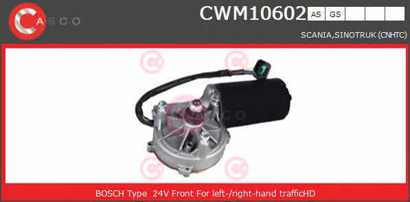 Casco CWM10602AS Wipe motor CWM10602AS