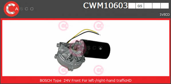 Casco CWM10603GS Wipe motor CWM10603GS