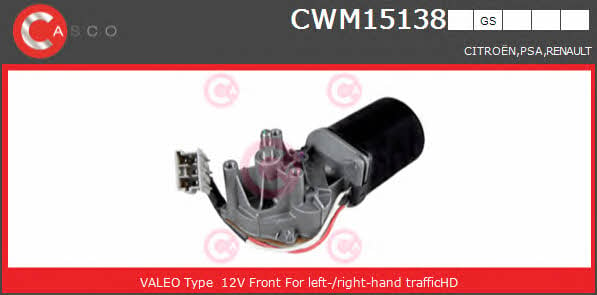 Casco CWM15138GS Wipe motor CWM15138GS