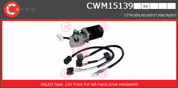 Casco CWM15139GS Wipe motor CWM15139GS