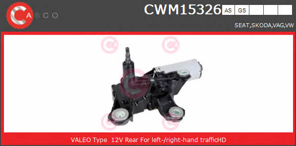 Casco CWM15326AS Wipe motor CWM15326AS