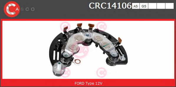 Casco CRC14106AS Rectifier, alternator CRC14106AS