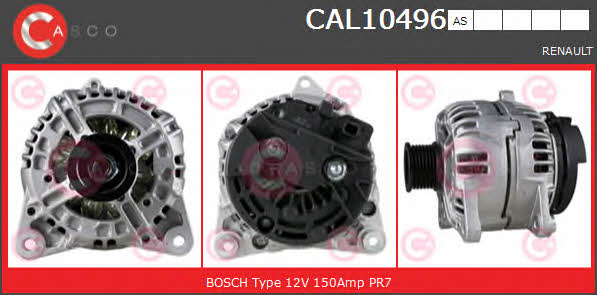 Casco CAL10496AS Alternator CAL10496AS