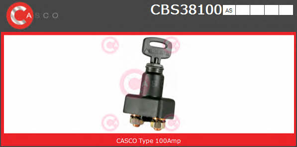 Casco CBS38100AS Main Switch, battery CBS38100AS