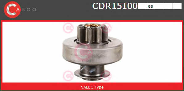 Casco CDR15100GS Freewheel gear, starter CDR15100GS