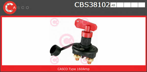 Casco CBS38102AS Main Switch, battery CBS38102AS