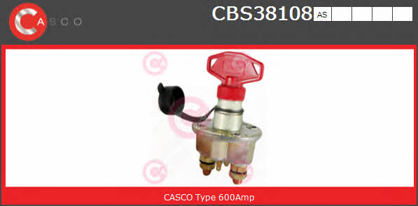 Casco CBS38108AS Main Switch, battery CBS38108AS