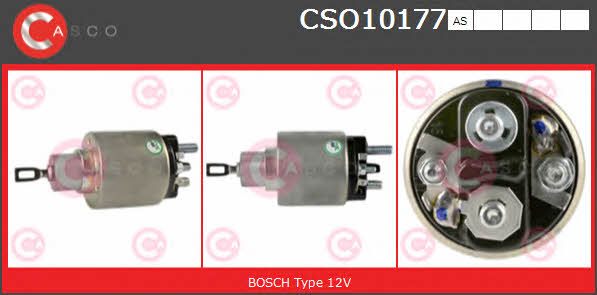 Casco CSO10177AS Solenoid switch, starter CSO10177AS