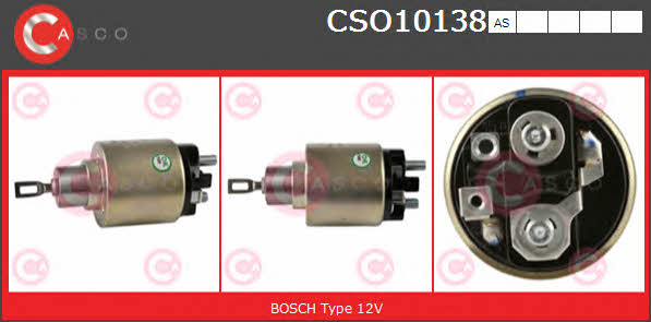 CSO10138AS Casco Solenoid switch, starter