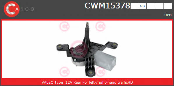 Casco CWM15378GS Wipe motor CWM15378GS