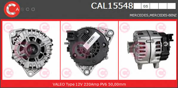 Casco CAL15548GS Alternator CAL15548GS