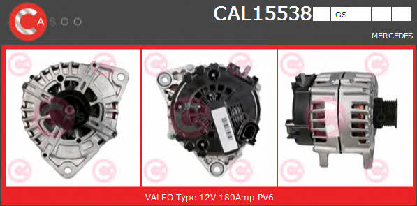 Casco CAL15538GS Alternator CAL15538GS