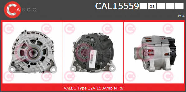 Casco CAL15559GS Alternator CAL15559GS