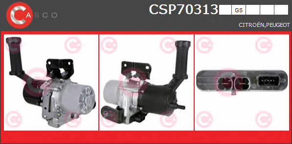 Casco CSP70313GS Hydraulic Pump, steering system CSP70313GS