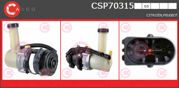 Casco CSP70315GS Hydraulic Pump, steering system CSP70315GS