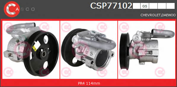 Casco CSP77102GS Hydraulic Pump, steering system CSP77102GS