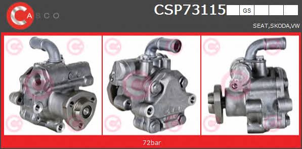 Casco CSP73115GS Hydraulic Pump, steering system CSP73115GS