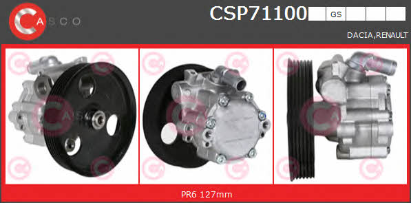 Casco CSP71100GS Hydraulic Pump, steering system CSP71100GS