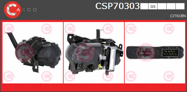 Casco CSP70303GS Hydraulic Pump, steering system CSP70303GS