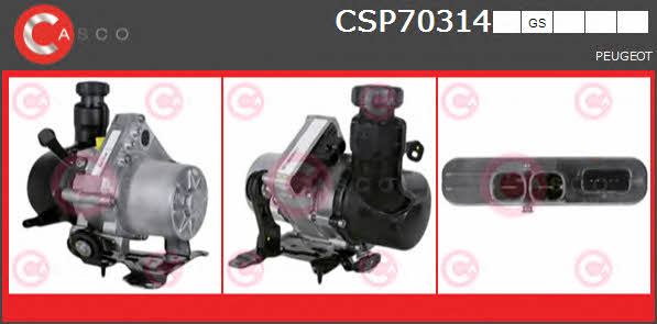 Casco CSP70314GS Hydraulic Pump, steering system CSP70314GS