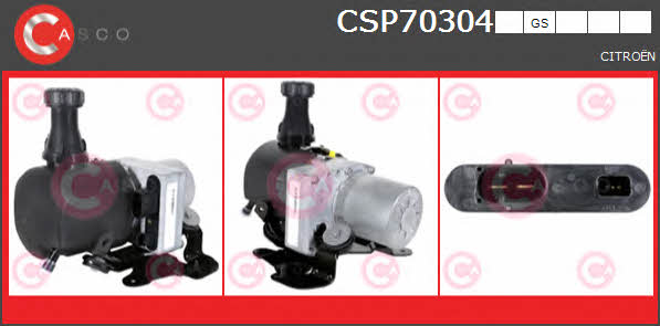 Casco CSP70304GS Hydraulic Pump, steering system CSP70304GS