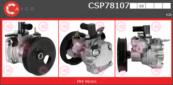 Casco CSP78107GS Hydraulic Pump, steering system CSP78107GS