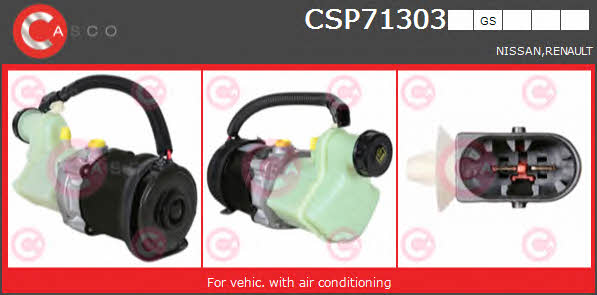 Casco CSP71303GS Hydraulic Pump, steering system CSP71303GS