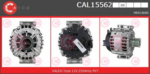 Casco CAL15562GS Alternator CAL15562GS