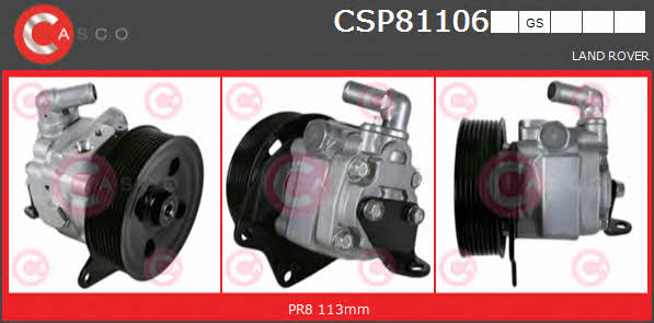 Casco CSP81106GS Hydraulic Pump, steering system CSP81106GS