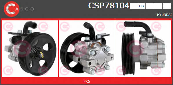 Casco CSP78104GS Hydraulic Pump, steering system CSP78104GS
