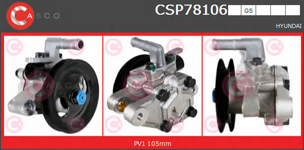 Casco CSP78106GS Hydraulic Pump, steering system CSP78106GS