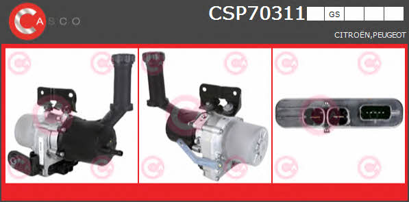 Casco CSP70311GS Hydraulic Pump, steering system CSP70311GS