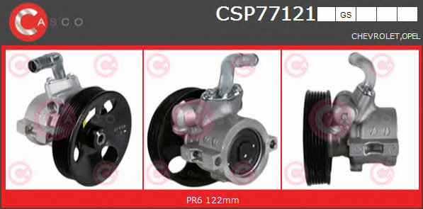 Casco CSP77121GS Hydraulic Pump, steering system CSP77121GS