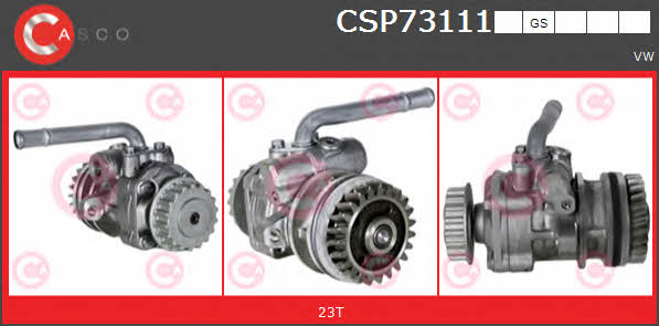 Casco CSP73111GS Hydraulic Pump, steering system CSP73111GS