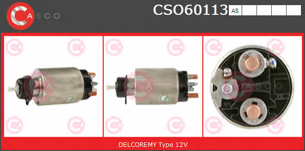 CSO60113AS Casco Solenoid switch, starter