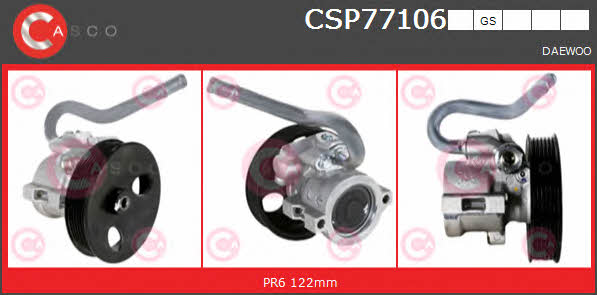 Casco CSP77106GS Hydraulic Pump, steering system CSP77106GS