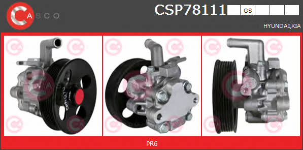 Casco CSP78111GS Hydraulic Pump, steering system CSP78111GS