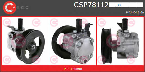 Casco CSP78112GS Hydraulic Pump, steering system CSP78112GS