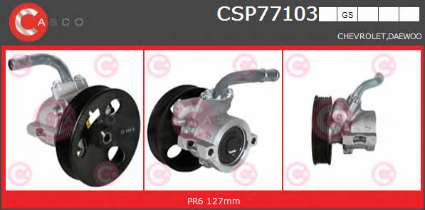 Casco CSP77103GS Hydraulic Pump, steering system CSP77103GS